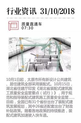 到2020年,裝配式建筑將達(dá)15%以上,政策助推藍(lán)海市場開啟