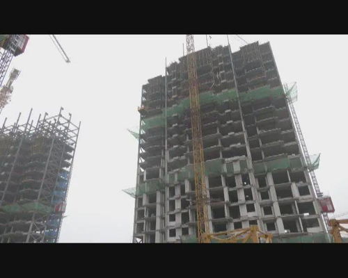 巢湖市首個(gè)鋼結(jié)構(gòu)裝配式住宅小區(qū)首棟樓封頂